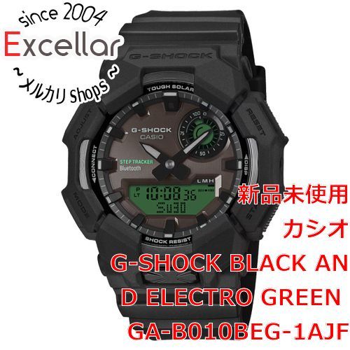 [bn:4] CASIO　腕時計 G-SHOCK BLACK AND ELECTRO GREEN　GA-B010BEG-1AJF