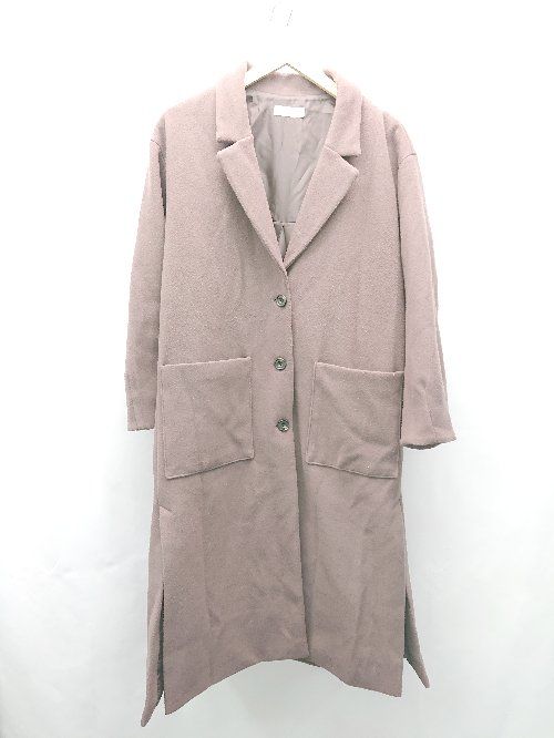 ◇ PAGEBOY ページボーイ フロントボタン サイドスリット 秋冬 長袖 コート サイズS ブラウン レディース E 【1309040014459】 8,883円