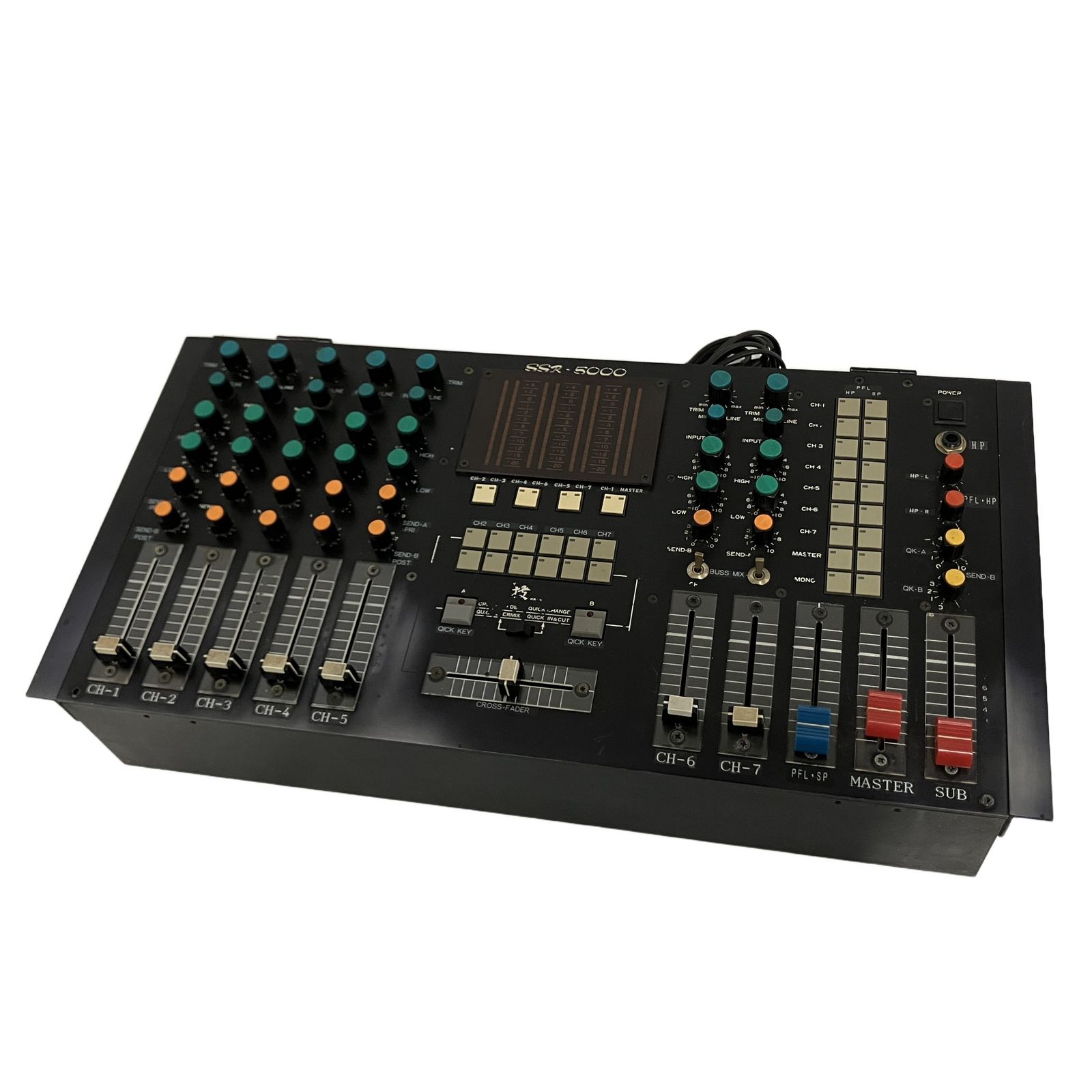 SSR エスエスアール SSR-5000 技 WAZA DISCOミキサー 音響機材 ジャンク B11235795