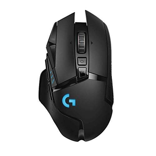 Logicool G ゲーミングマウス G502WL LIGHTSPEED ワイヤレス ゲーミング マウス HERO 25K センサー LIGHTSYNC RGB 11個プログラムボタン POWERPLAY 無線 充電 対応 ブラック PC windows /