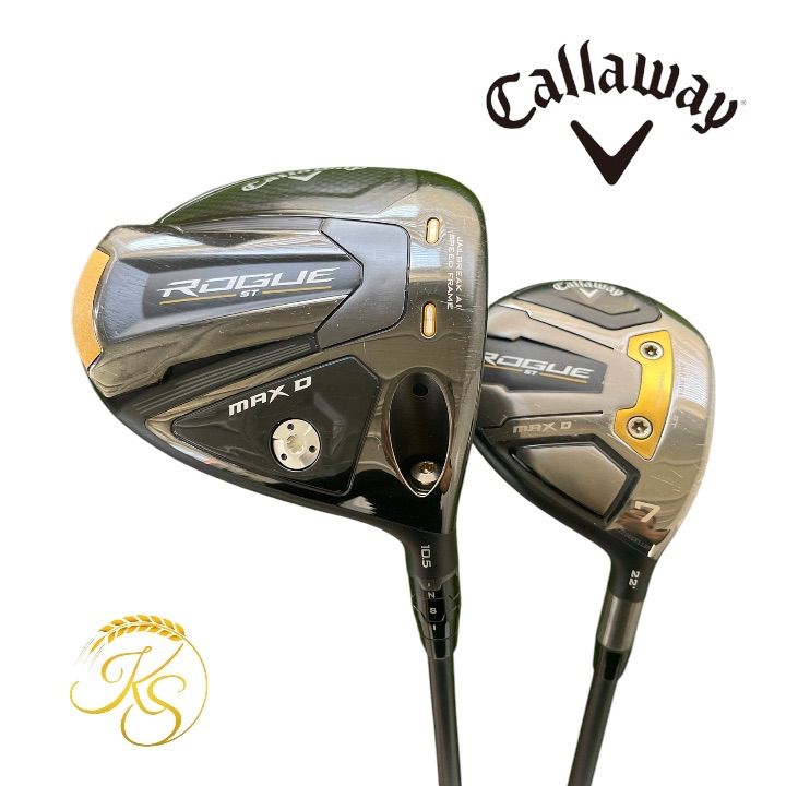キャロウェイ　 名器　ドライバー　フェアウェイウッド　Callaway　ROGUE ST MAX FAST カバー付き