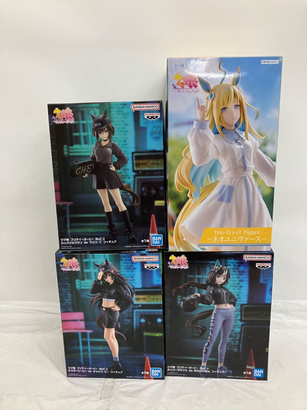 未開封 ウマ娘プリティーダービー フィギュア 4種セット LF5628 f107