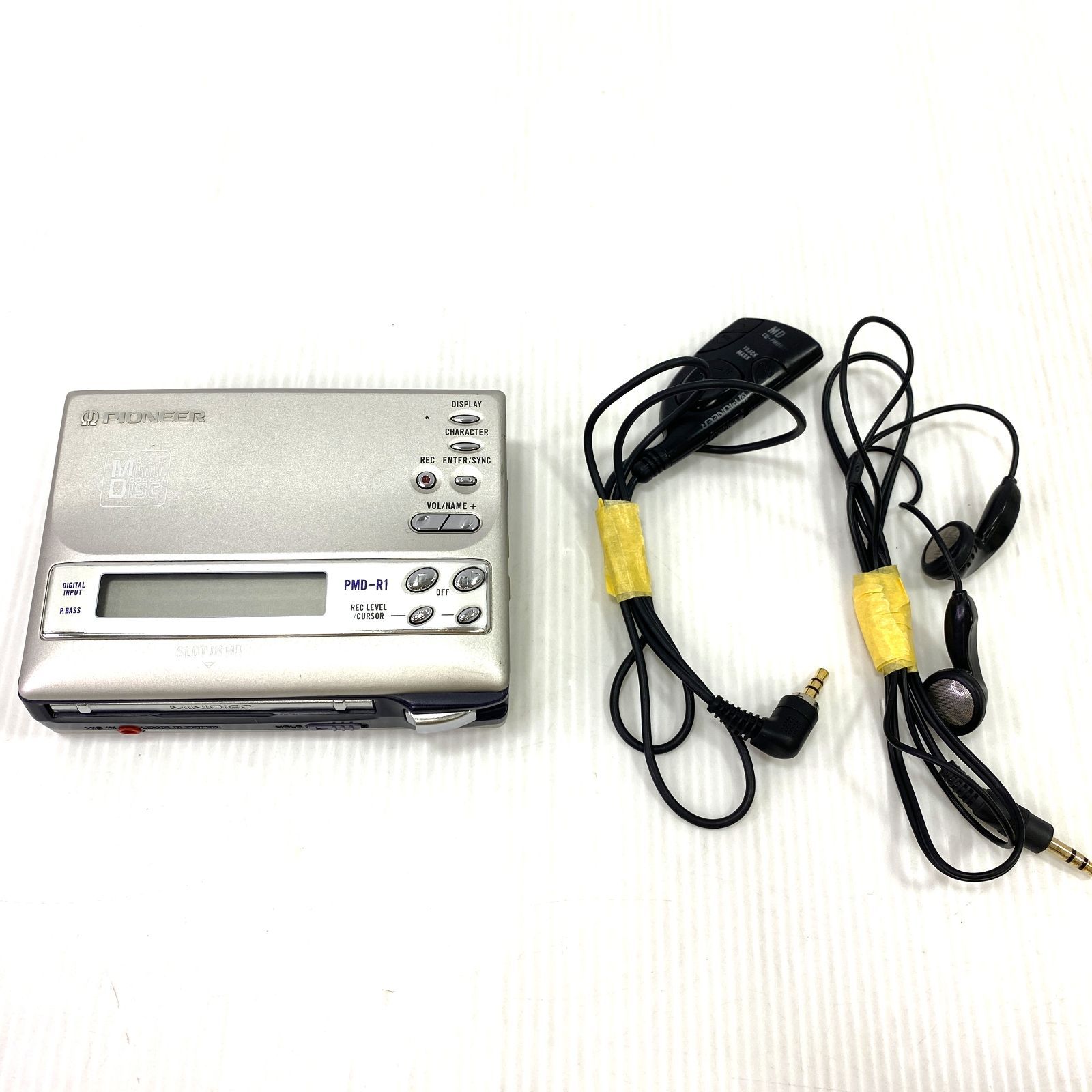 Pioneer PMD-R1 ポータブルMDプレーヤー ○ 当時物 PIONNER パイオニア