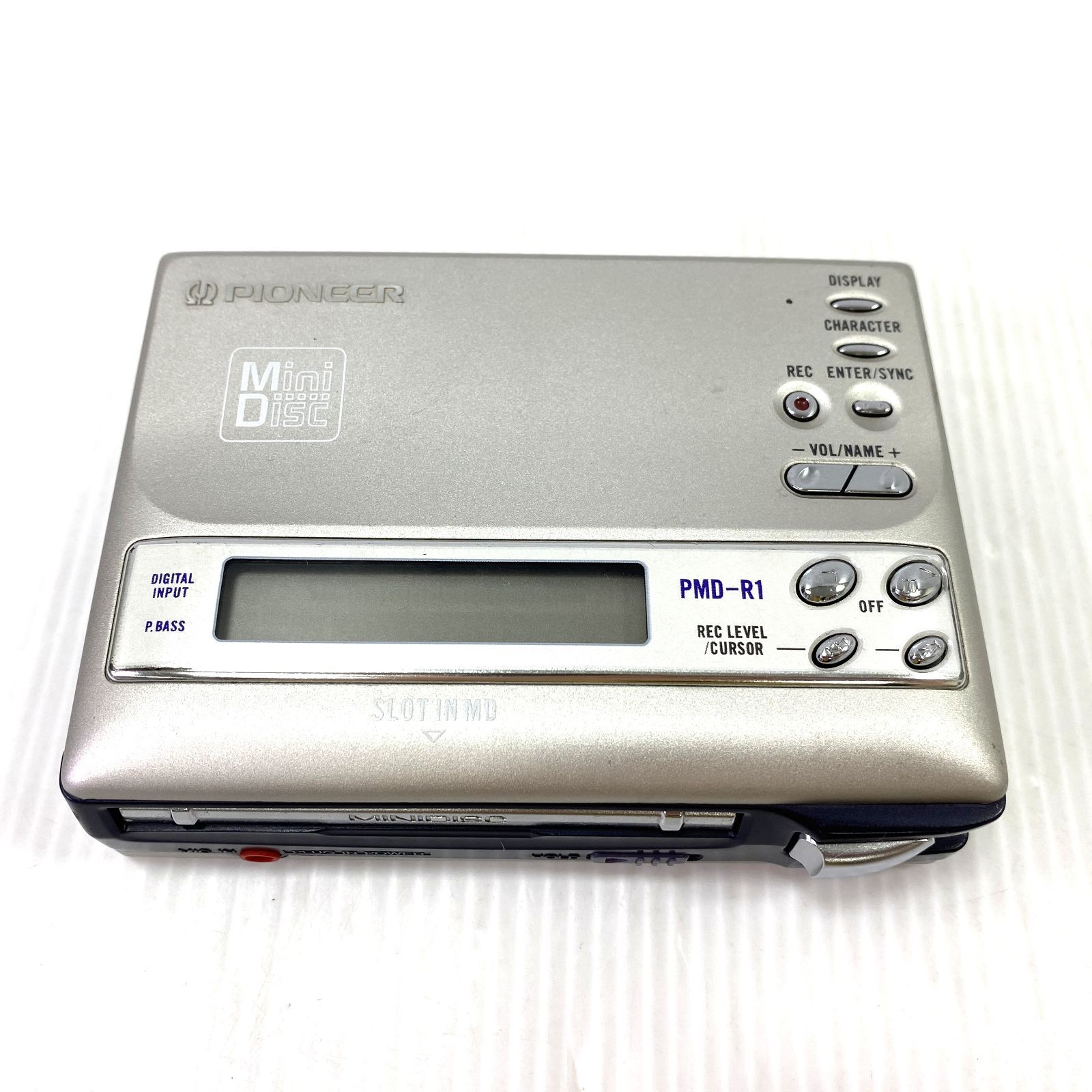 PioneerポータブルMDレコーダー/プレーヤー PMD-R2＋PMD-CK1