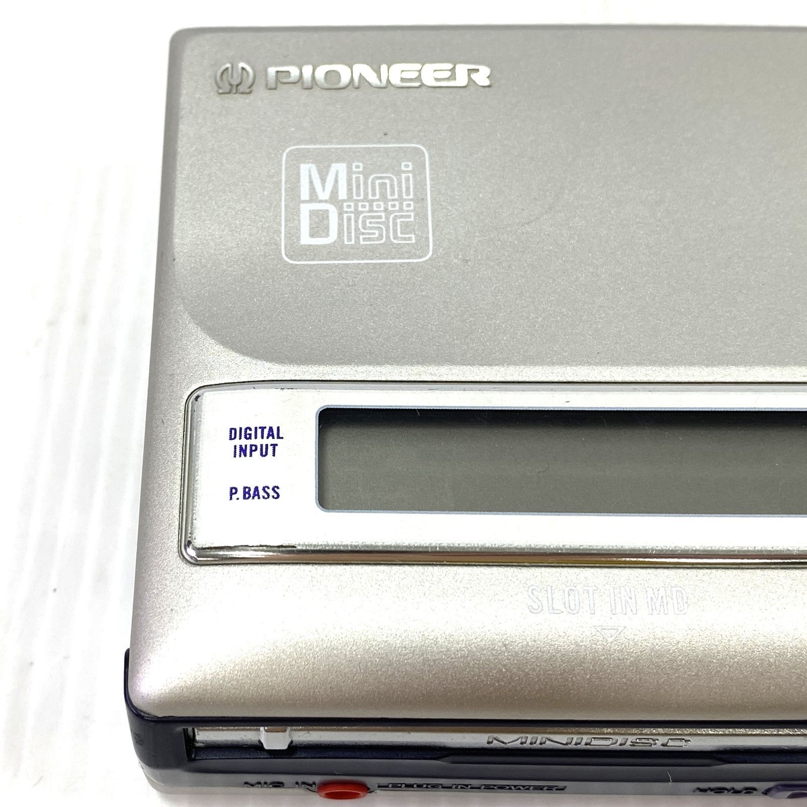 ポータブルMDレコーダー　パイオニア Pioneer パイオニア PMD-R1 ポータブルMDレコーダー 90年代 MADE IN