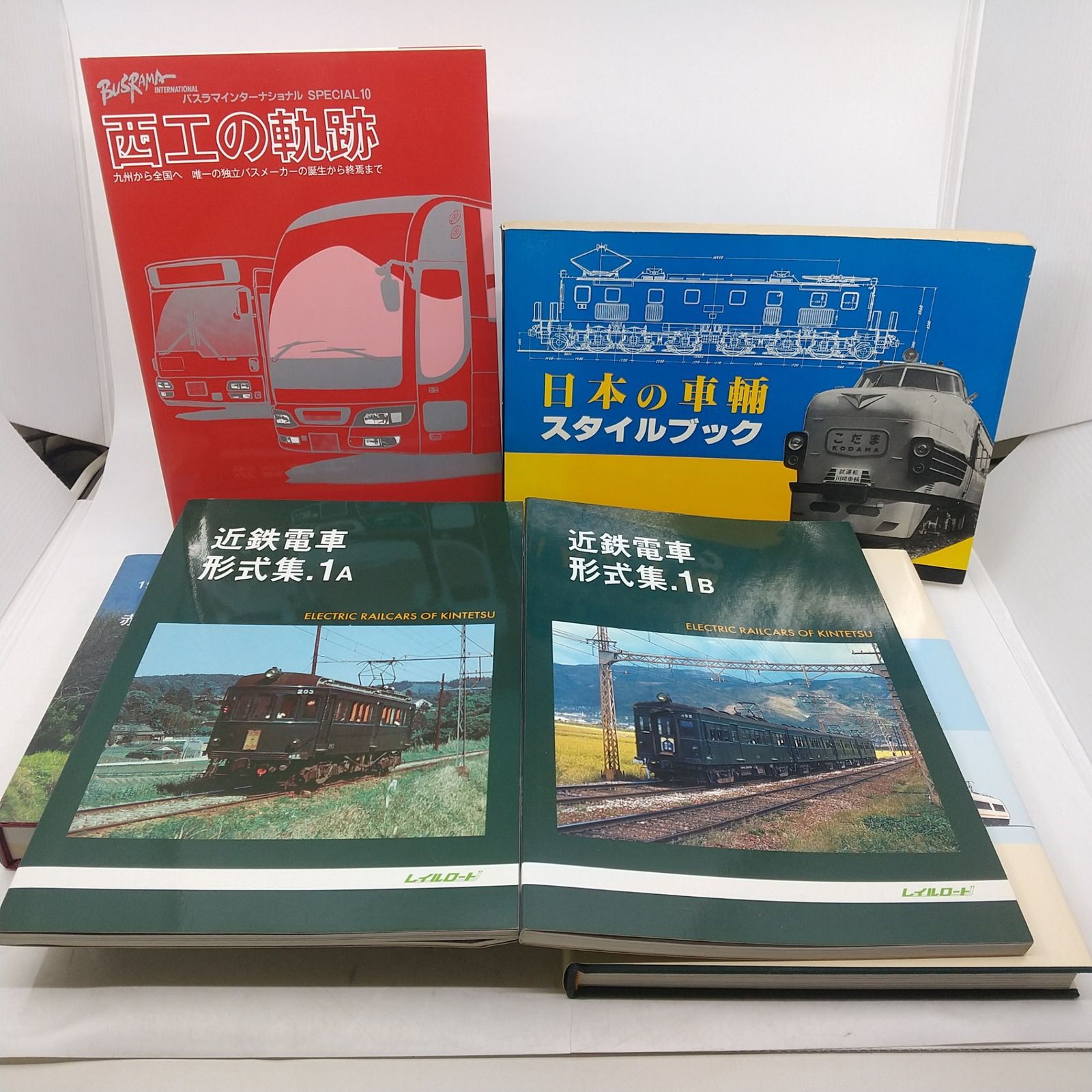 まとめ売り】列車・鉄道本 6冊まとめ売り '70年代 '80年代 西武の電車