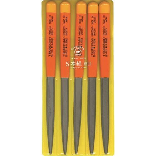 新品 ツボサン 組ヤスリ ５本組 腹丸 細目 HM005-03 11,648円