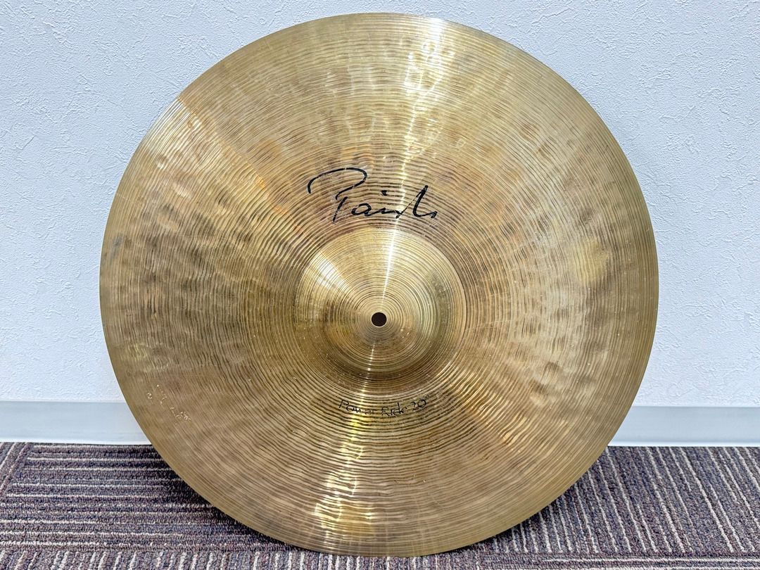 USED PAISTE Signature The Paiste Line Power Ride 20インチ 3064g