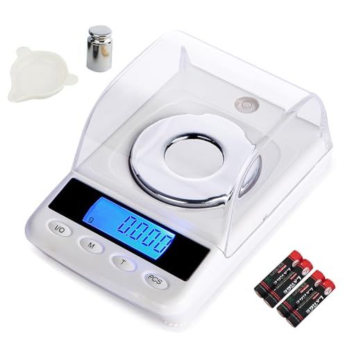 精密はかり 0.001g×100g 精密電子はかり はかり 【2026アップグレード版】デジタル 0.001g 電子天秤 計量器 天秤 デジタルはかり 精密スケール 0.001g単位 計量皿寸法：60mm 実験室天びん ジュエリー スケール 09af1085