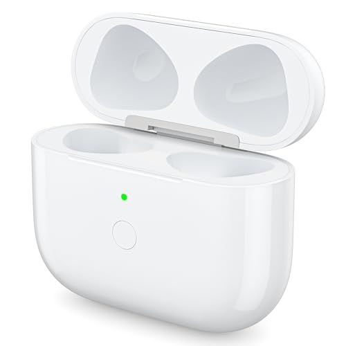 USB-C充電ケース Airpods 3との互換性あり Airpods 第3世代 用充電ケース エアーポッズ 3用充電器 ペアリング機能搭載 イヤフォンなし shu a583d631