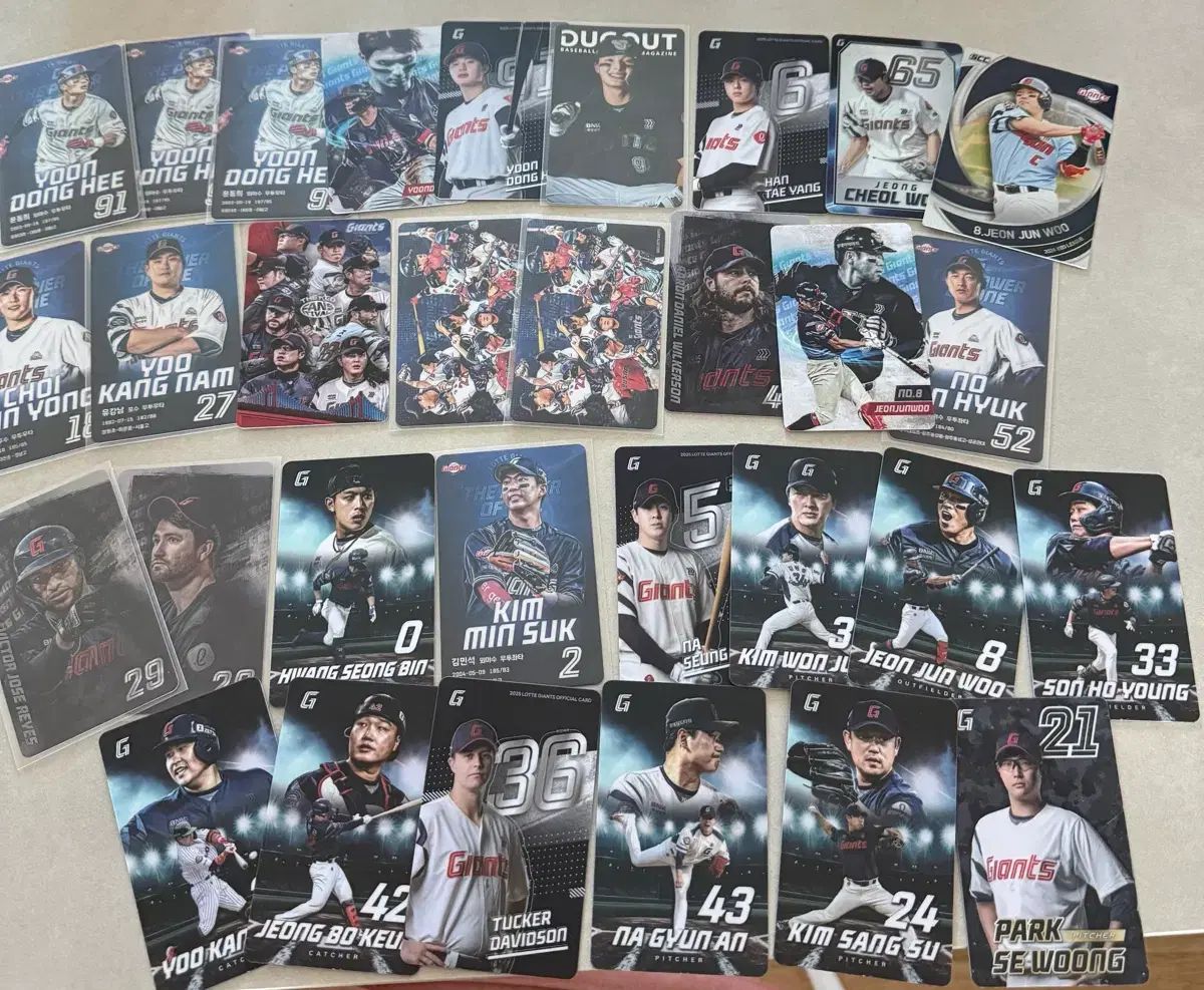 ロッテ ジァイアンツ 選手 カード ウール コレクション まとめ 出品