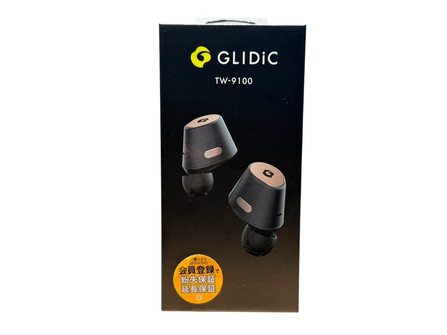 GLIDiC (グライディック) ワイヤレスイヤホン ノイズキャンセリング TW-9100 ブラック 家電/091