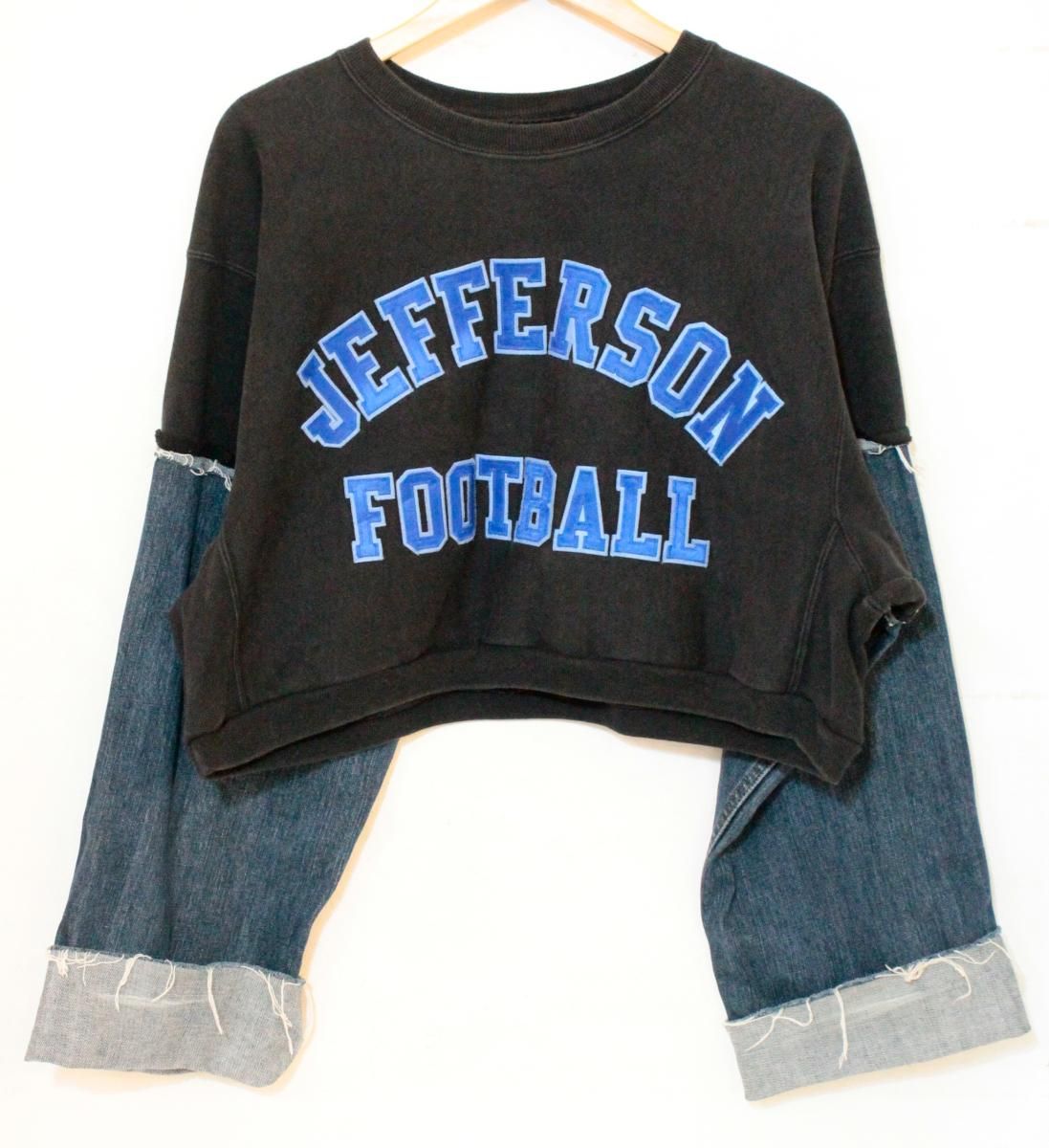 【中古】 CHAMPION レディーススウェット F CHAMPION/リメイク/F/黒 ブラック/スウェット/