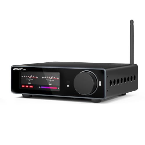AIYIMA A80 【更新バージョン】 TPA3255デコードアンプHIFI 2.0チャネルQCC 3034 Bluetooth 5.1パワーアンプ 300W*2 (4Ω) ステレオアンプ PFFB 、AAC、SBC、aptX、aptX-L becee884