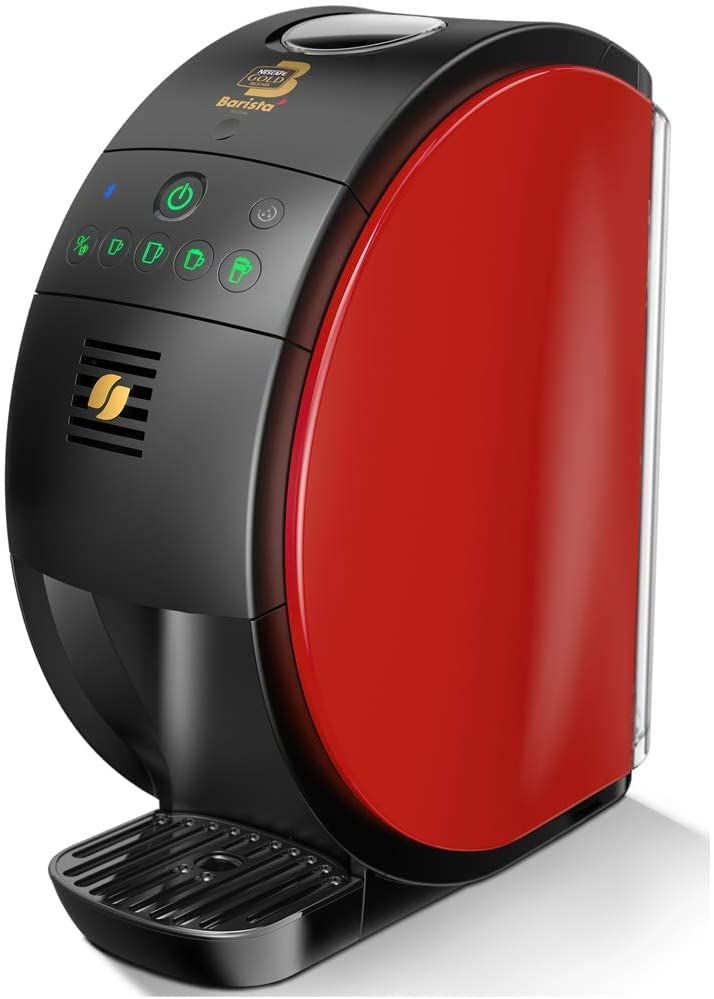 ☆新品☆Nestle(ネスレ) ネスカフェ ゴールドブレンド バリスタ 50[Fifty] コーヒーメーカー (1台5種類のメニュー/Bluetooth) SPM9639 レッド a6b32c3c