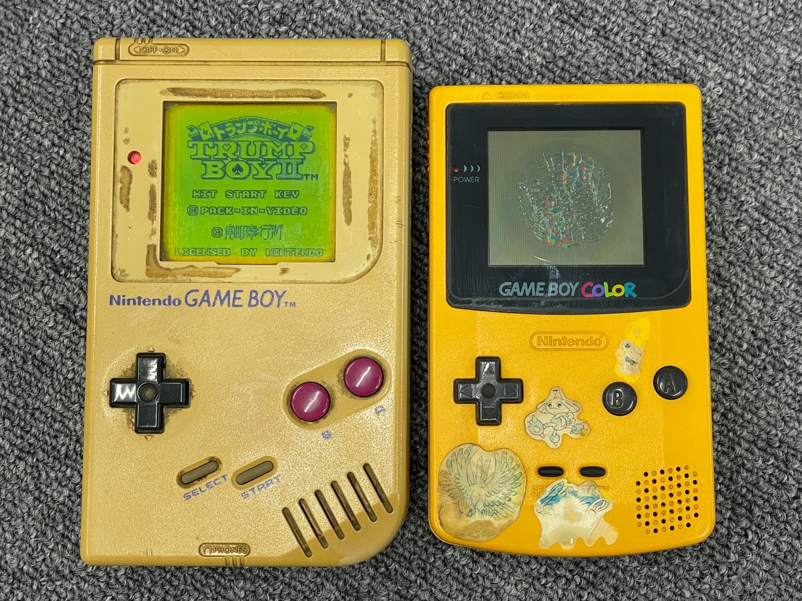 初代 任天堂 GAMEBOY/ゲームボーイ・ゲームボーイカラー CGB-001 