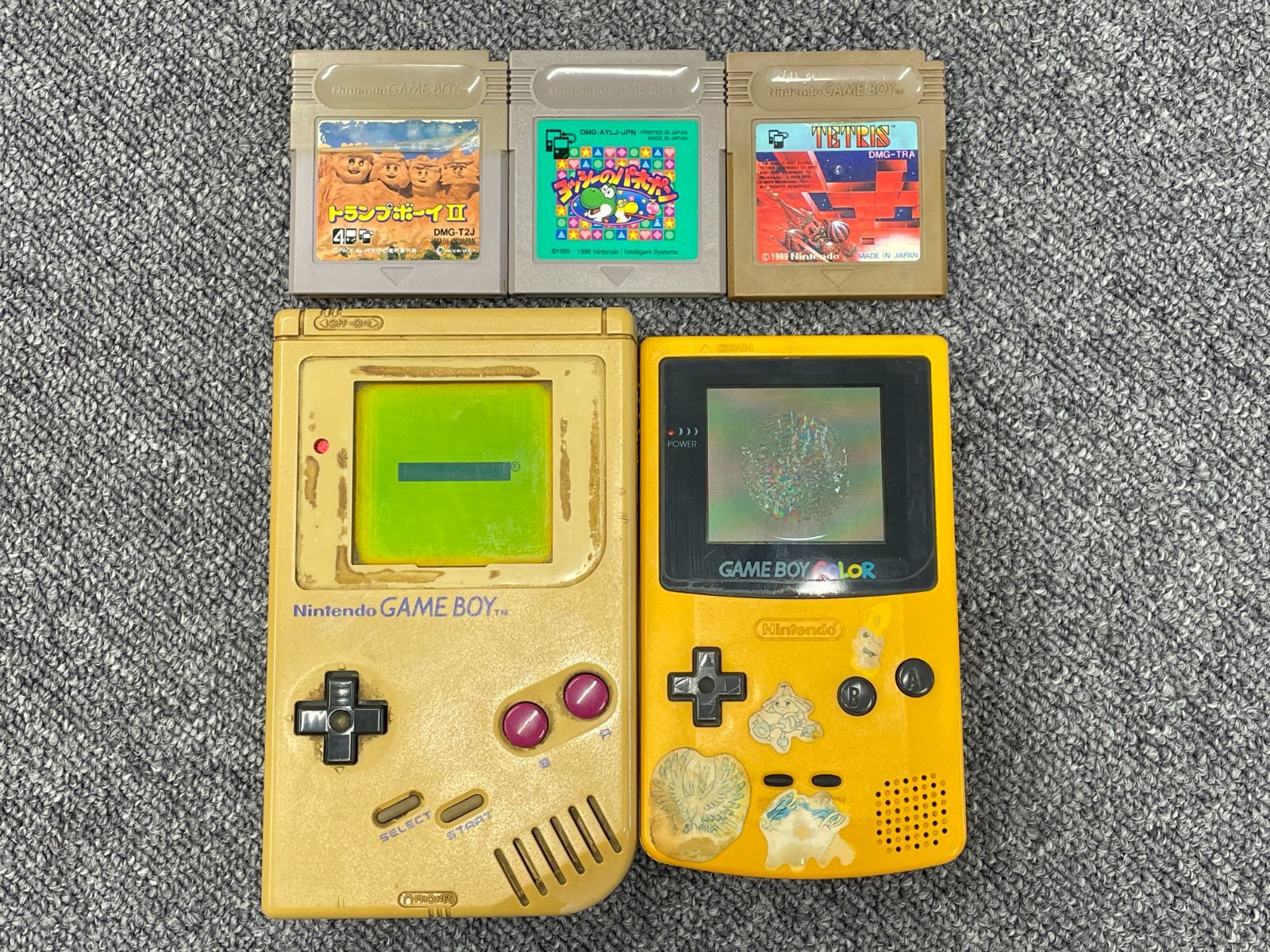 初代 任天堂 GAMEBOY/ゲームボーイ・ゲームボーイカラー CGB-001 