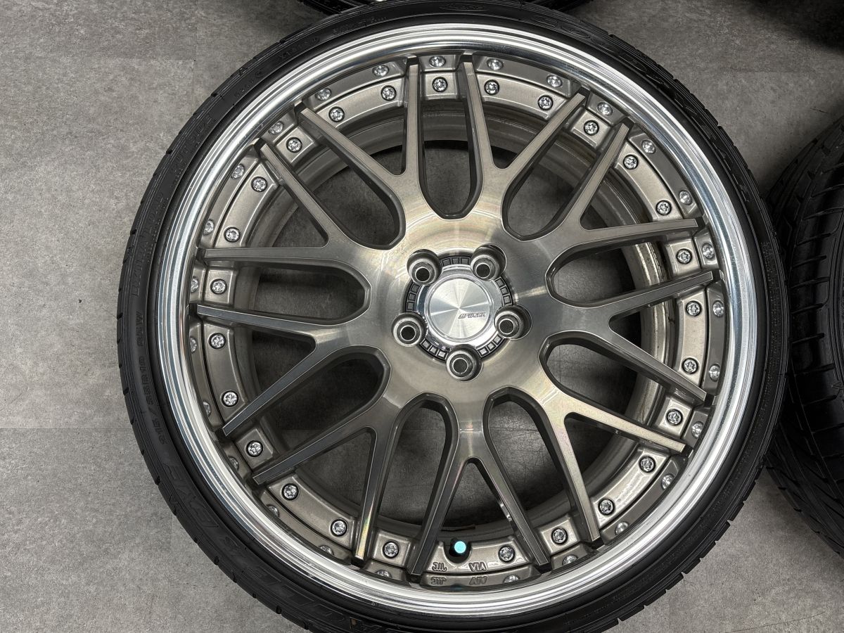 大人気ホイール ドレスアップ用等に】WORK ランベック LM1 19in 8J+48 