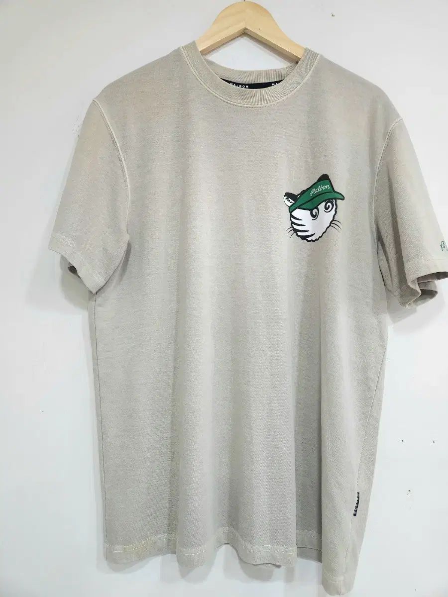 マルボンゴルフ 猫 刺繍 半袖 Tシャツ