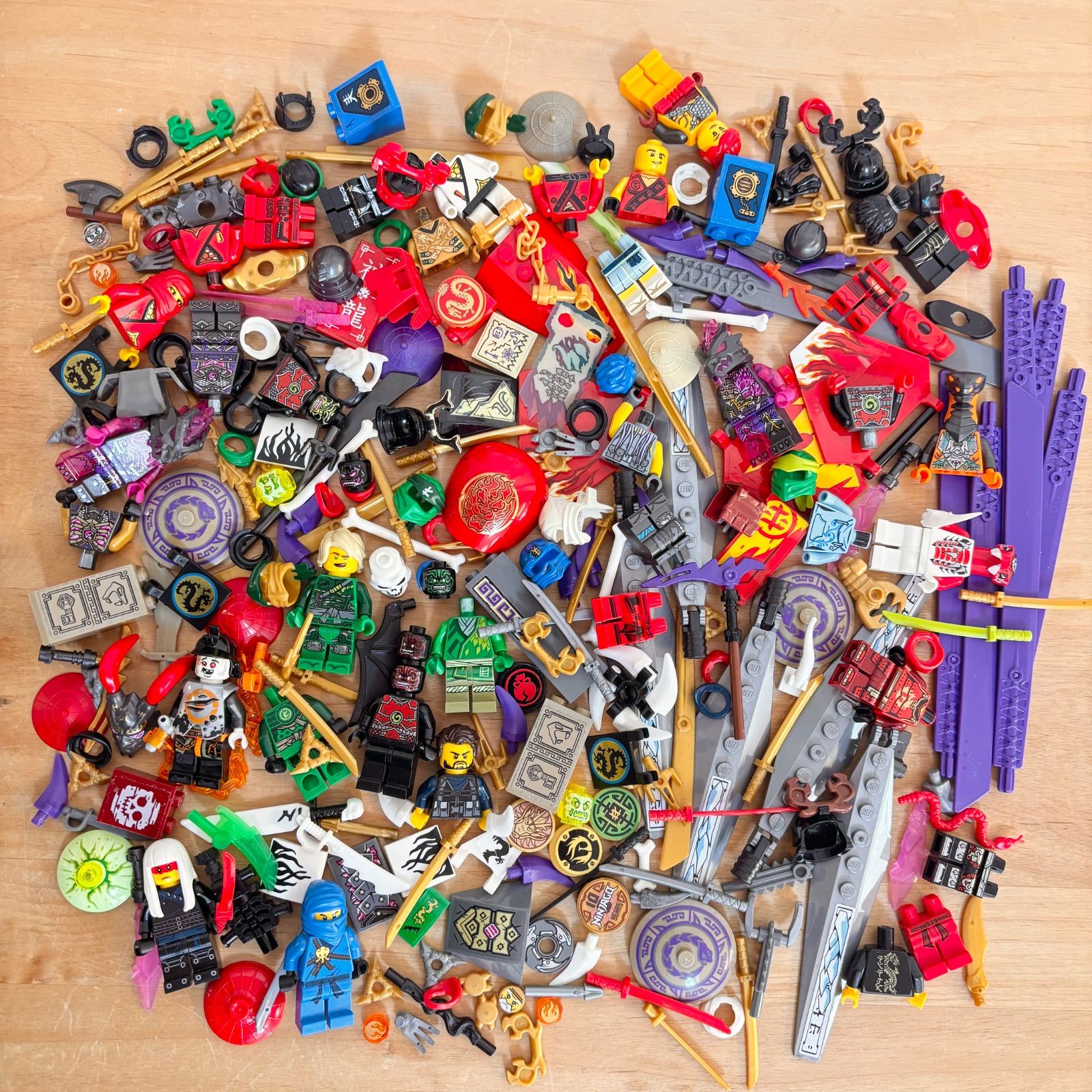 LEGO レゴ ニンジャゴー ミニフィグ 武器 刀 小物 旗 手裏剣 おまとめ
