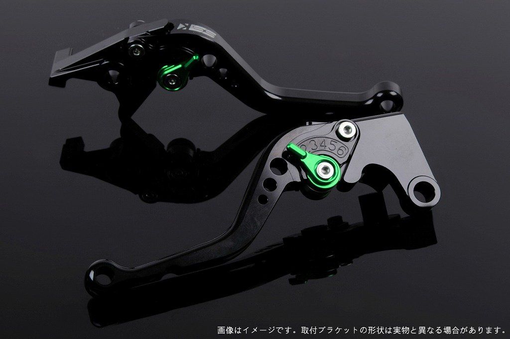 新品 SSK スピードラ アジャストレバーセット スタンダードショート レバー本体カラー:ゴールド アジャスターカラー:グリーン SUZUKI GSX-S125/GSX-R125 2017-2019