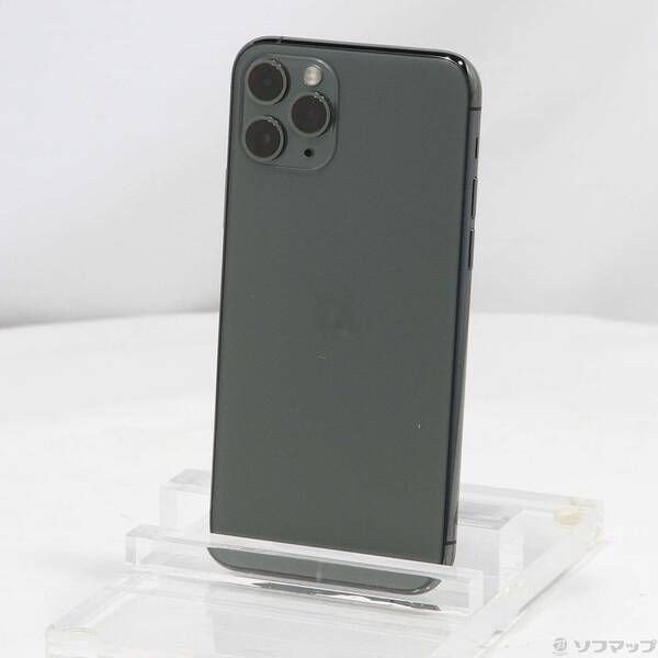 ソフマップ 〔中古品〕 iPhone11 Pro 512GB ミッドナイトグリーン MWCG2J/A SoftBank【262】