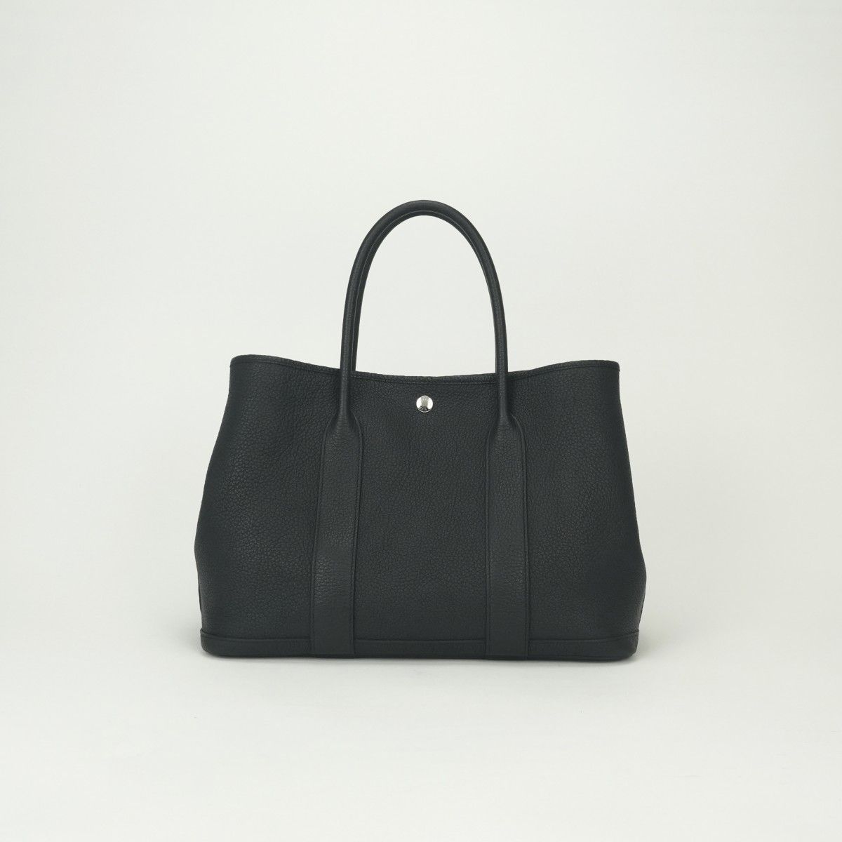 エルメス HERMES ガーデンパーティ PM ガーデンパーティ PM ガーデンパーティ36 ガーデンパーティー バッグ トートバッグ ネゴンダ ノワール Noir ブラック Black 黒 シルバー金具