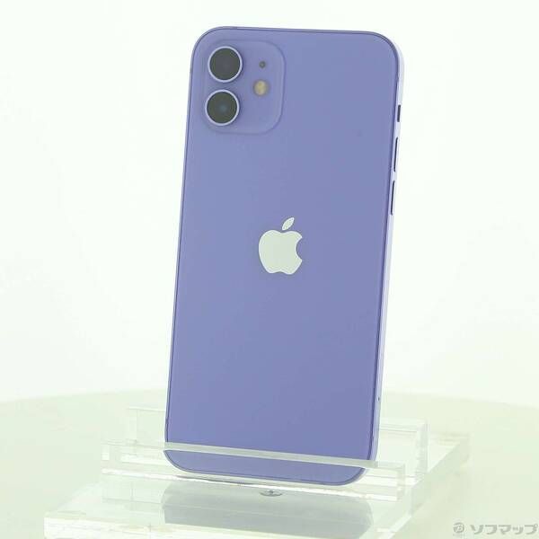 ソフマップ 〔中古品〕 iPhone12 64GB パープル MJNH3J／A SIMフリー【262】