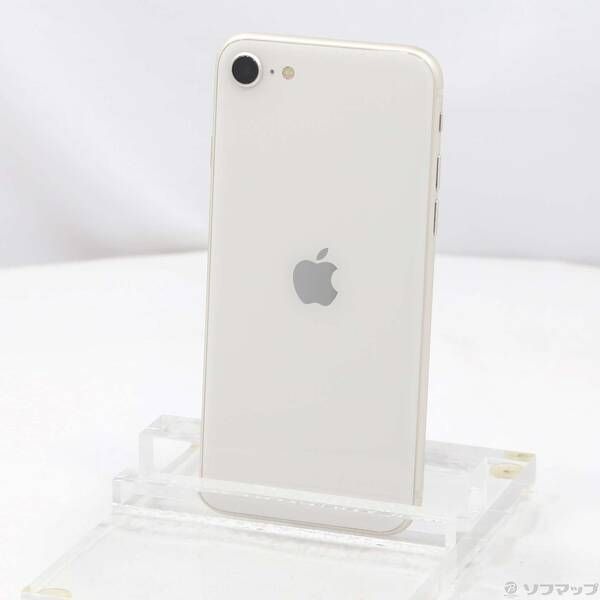 ソフマップ 〔中古品〕 iPhone SE 第3世代 64GB スターライト MMYD3J／A SIMフリー【258】