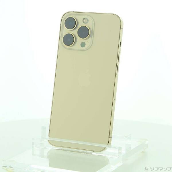 ソフマップ 〔中古品〕 iPhone13 Pro 128GB ゴールド MLUH3J／A SIMフリー【258】