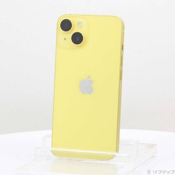 ソフマップ 〔中古品〕 iPhone14 128GB イエロー MR3Q3J／A SIMフリー【258】