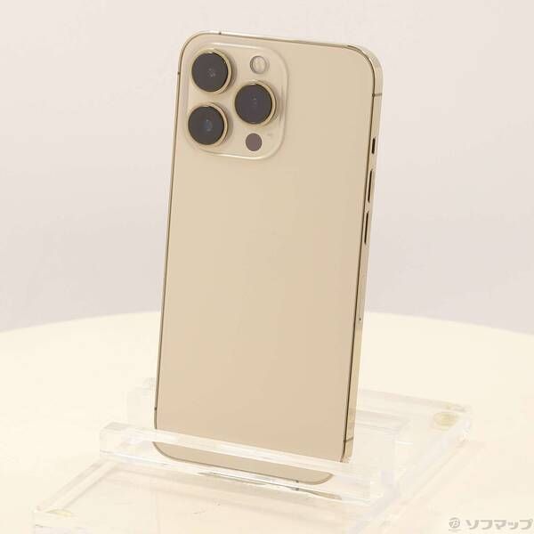 ソフマップ 〔中古品〕 iPhone13 Pro 128GB ゴールド MLUH3J／A SIMフリー【349】