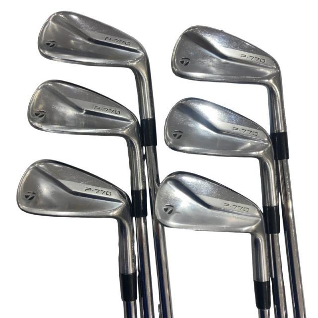 【中古】 テーラーメイド Taylor Made P・770(2020) 6S アイアンセット IR Dynamic Gold EX TOUR ISSUE (フレックスS) メンズ 男性用 右利き 右用 Cランク ゴルフクラブ