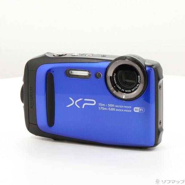 ソフマップ 〔中古品〕 FinePix XP90 BL (1640画素／5倍／防水／ブルー／SDXC)【262】