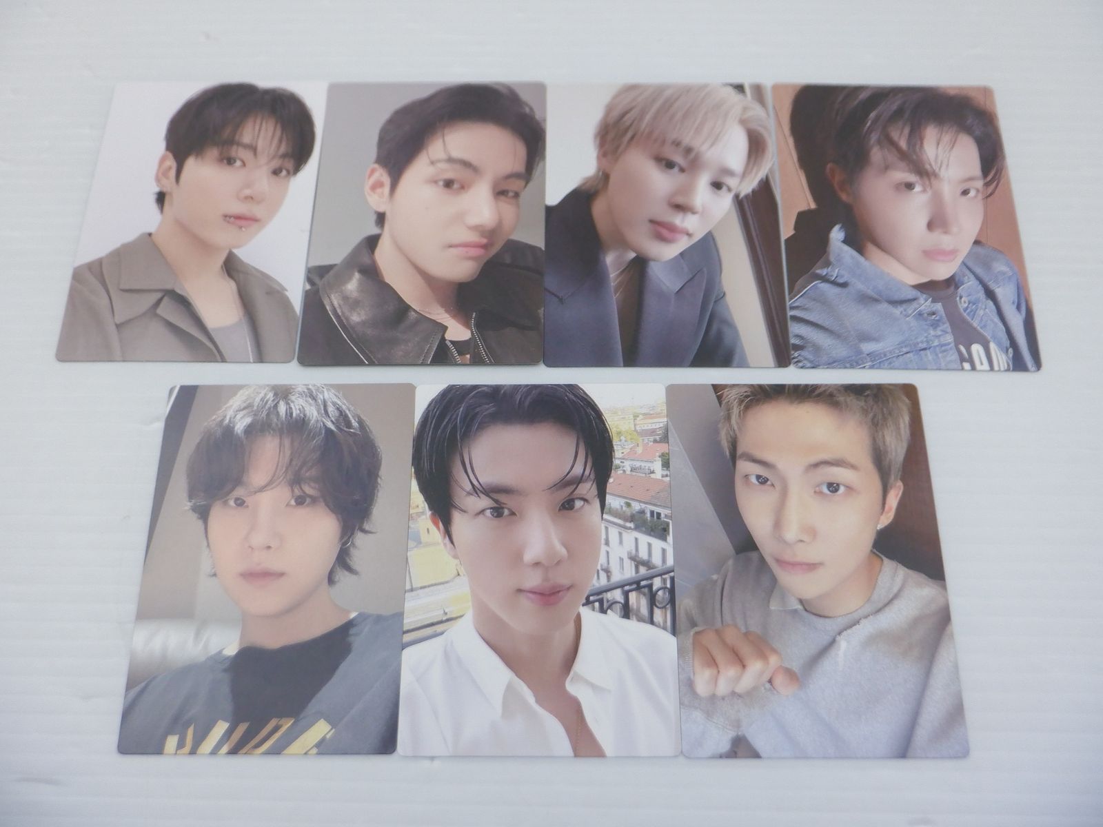 BTS トレカ ARMY MEMBERSHIP GIFT ミニフォトカード 7枚セット