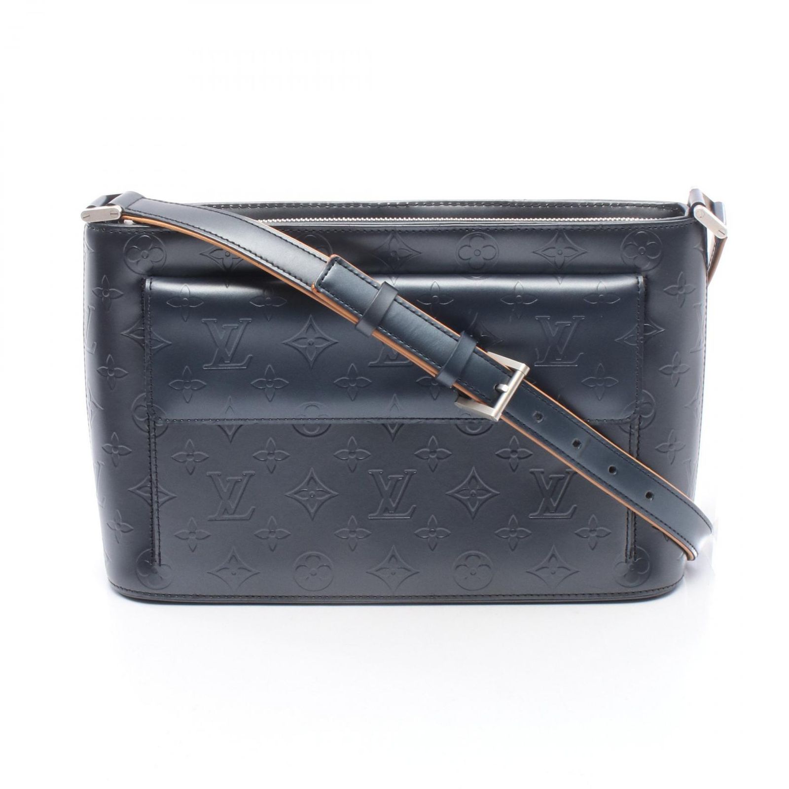 ルイ・ヴィトン LOUIS VUITTON ショルダーバッグ アルストン M55125 ブルー レザー アルストン レディース Used A