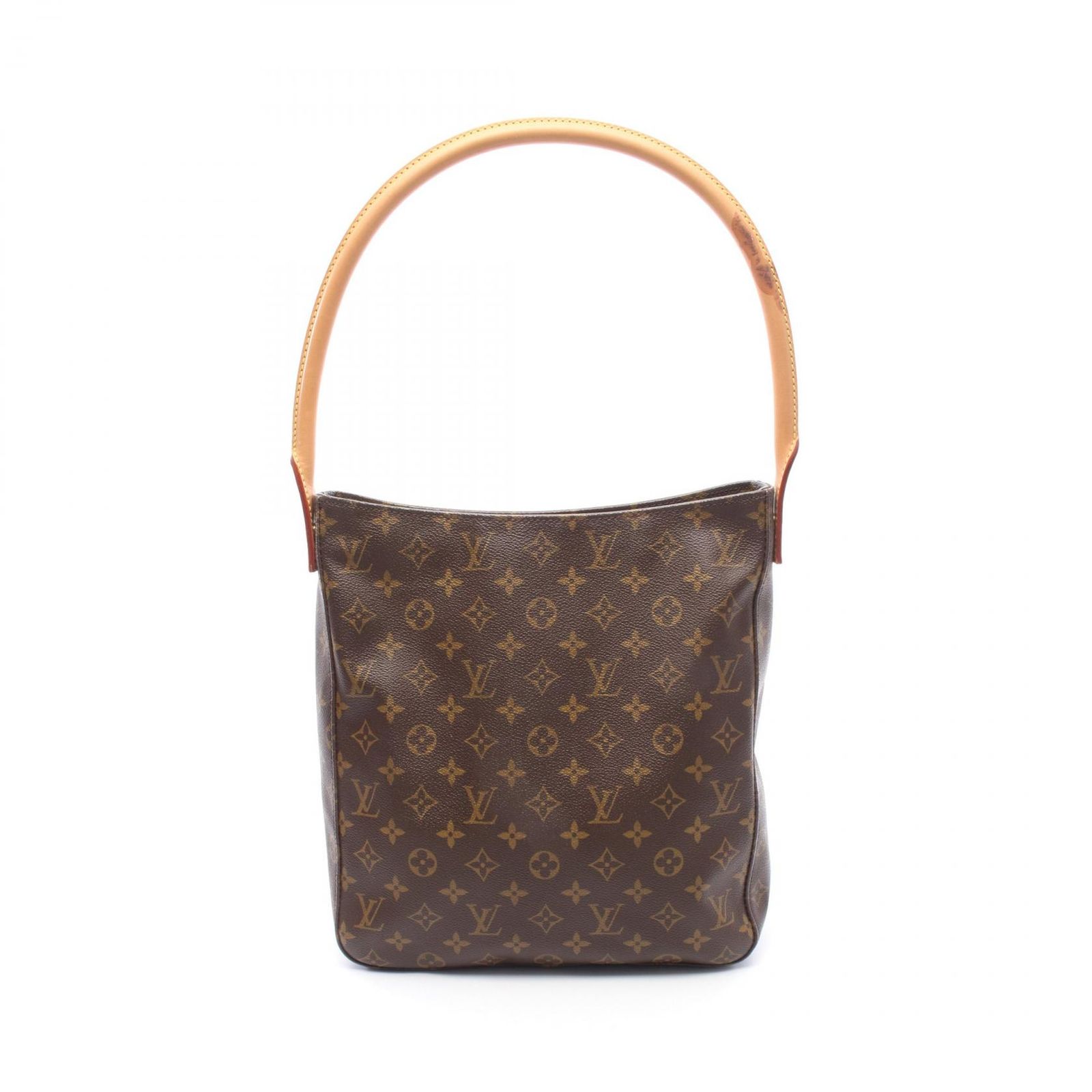 ルイ・ヴィトン LOUIS VUITTON ショルダーバッグ ルーピングGM M51145 PVCコーティングキャンバス レザー ルーピングGM レディース Used A