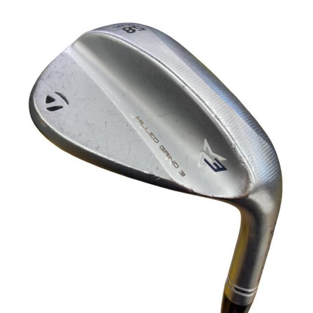 【中古】 テーラーメイド Taylor Made MILLED GRIND 3 58°/08° ウェッジ WG Dynamic Gold (フレックスS) メンズ 男性用 右利き 右用 Cランク ゴルフクラブ