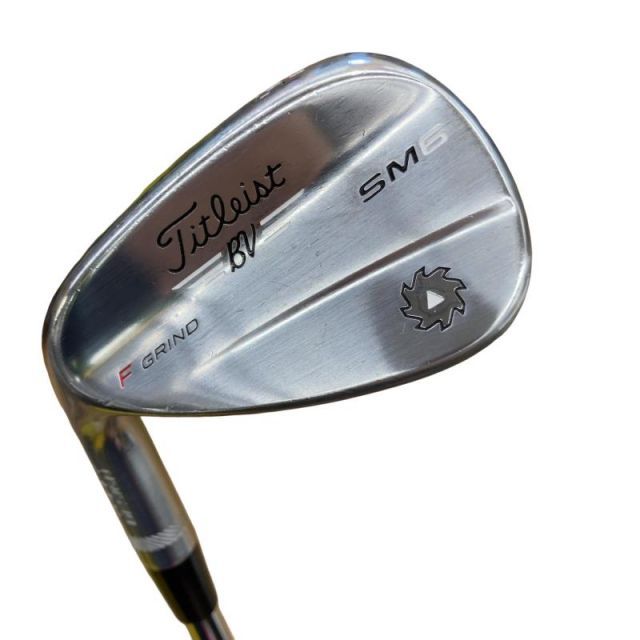 【中古】 タイトリスト VOKEY SPIN MILLED SM6 ツアークロム 50°/12°F レフティ ウェッジ WG Dynamic Gold (フレックスS) メンズ 男性用 左利き レフティ 左用 Cランク ゴルフクラブ