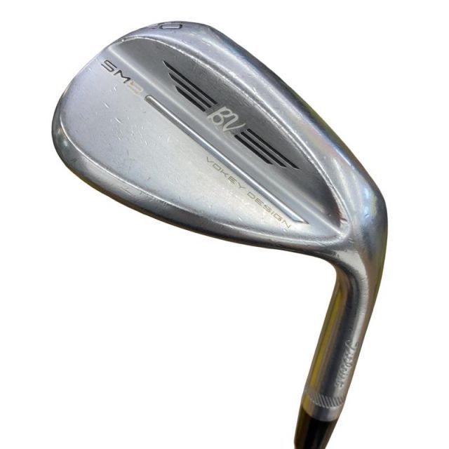 【中古】 タイトリスト VOKEY SPIN MILLED SM9 ツアークロム 60°/08°M ウェッジ WG Dynamic Gold (フレックスS) メンズ 男性用 右利き 右用 Cランク ゴルフクラブ