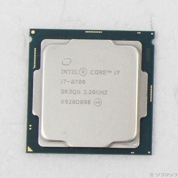ソフマップ 〔中古品〕 Core i7 8700 〔3.2GHz／LGA 1151〕【262】