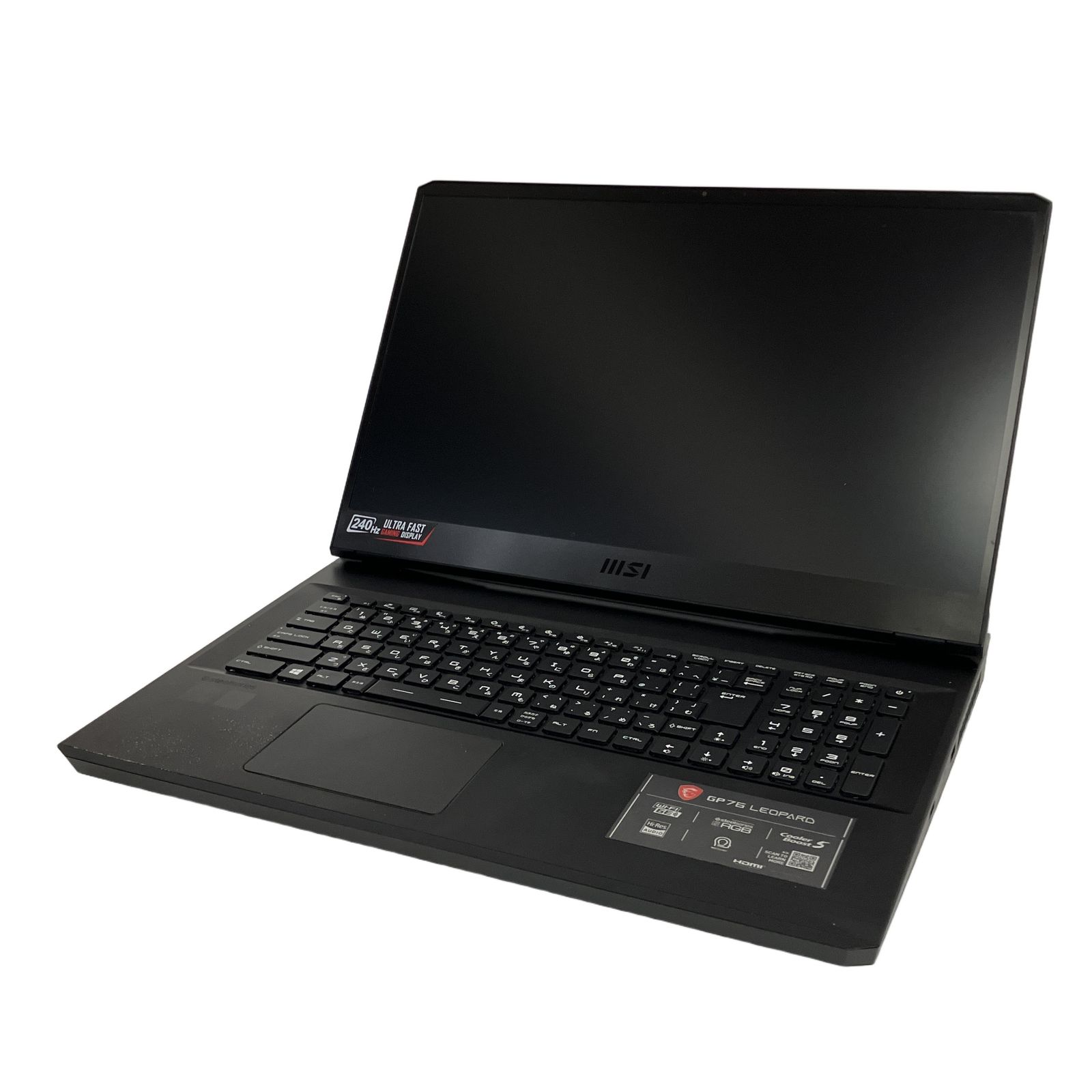 MSI GP76 Leopard 11UG ゲーミング ノート パソコン i7 11800H 16GB SSD 1TB RTX3070 17.3インチ FHD 240Hz Win11 ジャンク T11222122