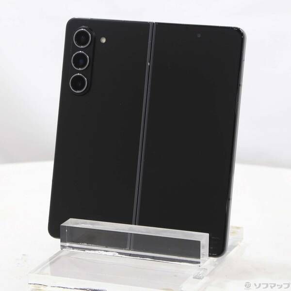 中古 Galaxy Z Fold5 256GB ファントムブラック au SIMフリー - メルカリ