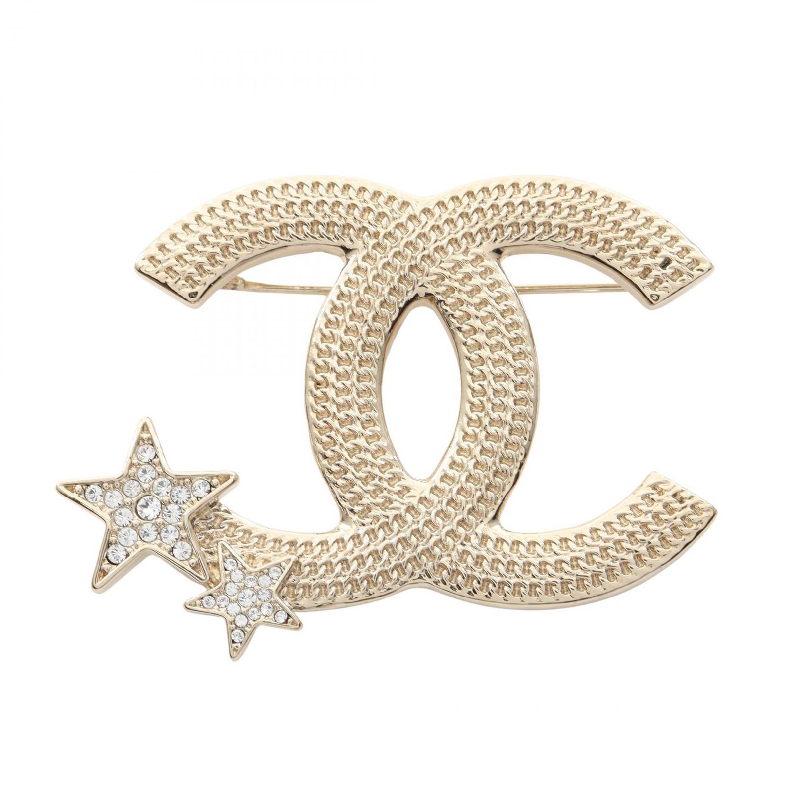 シャネル CHANEL ブローチ ココマーク スター GP（ゴールドメッキ） ブローチ レディース Used A