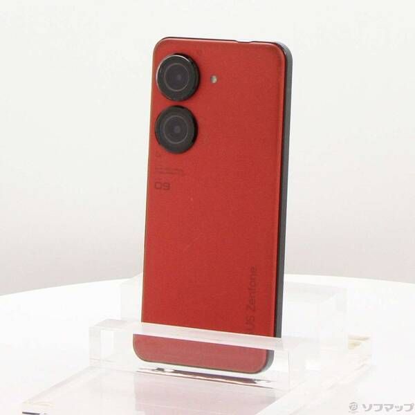 中古 Zenfone 9 128GB サンセットレッド SIMフリー - メルカリ