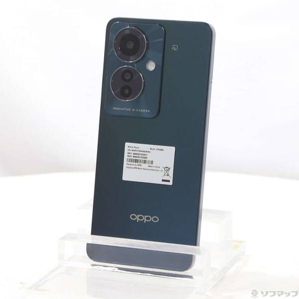 ソフマップ 〔中古品〕 OPPO Reno11 A 128GB ダークグリーン CPH2603GR SIMフリー【258】