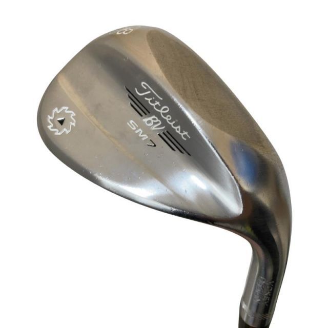 【中古】 タイトリスト VOKEY SPIN MILLED SM7 ツアークロム 58°/12°D ウェッジ WG NS PRO MODUS3 TOUR120 (フレックスS) メンズ 男性用 右利き 右用 Dランク ゴルフクラブ