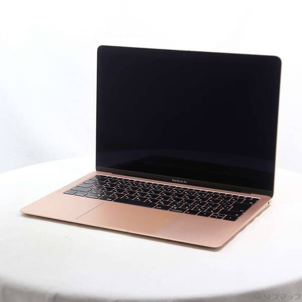 ソフマップ 〔中古品〕 MacBook Air 13.3-inch Mid-2019 MVFM2J／A Core_i5 1.6GHz 8GB SSD128GB ゴールド 〔10.15 Catalina〕【258】