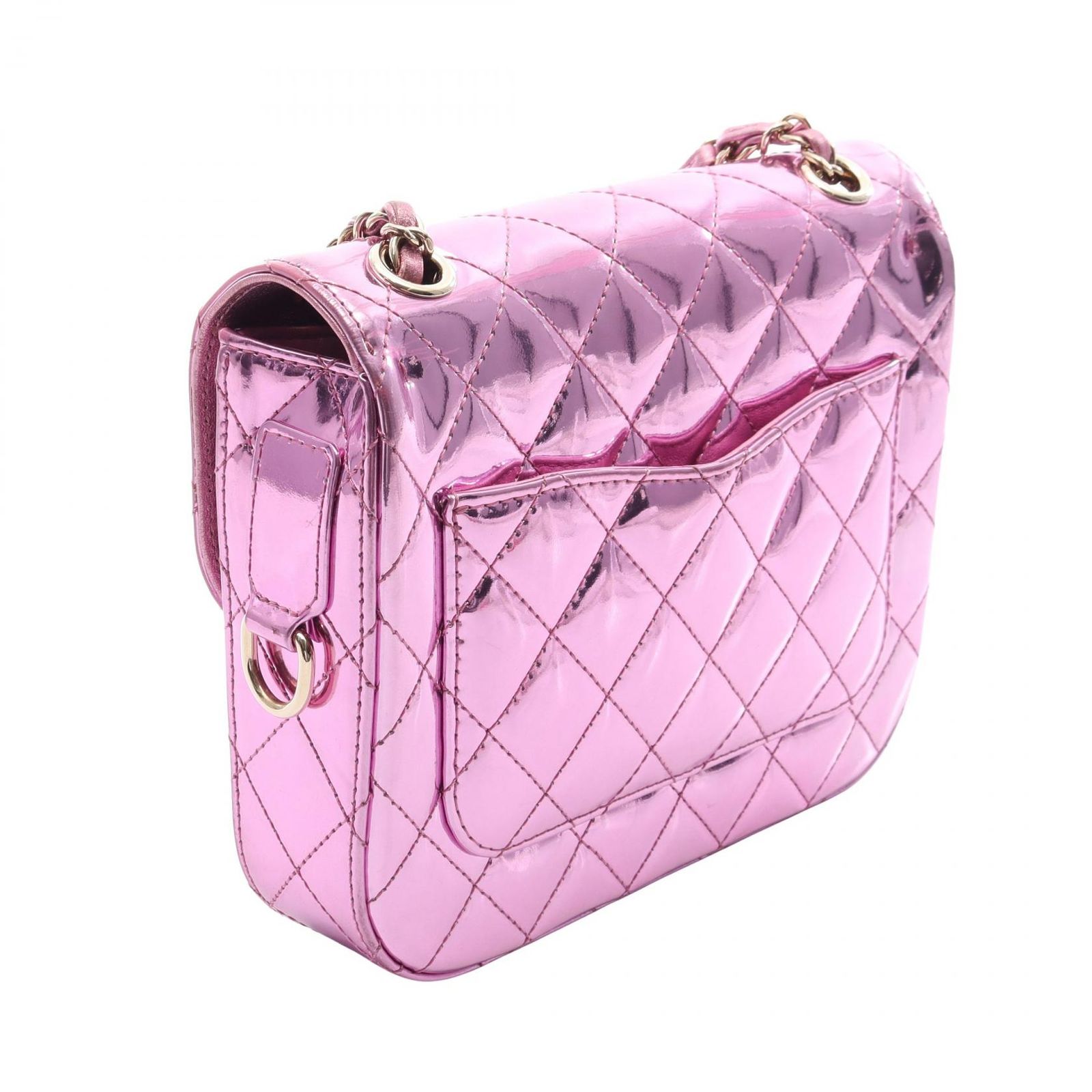 シャネル CHANEL ショルダーバッグ マトラッセ ミニフラップ