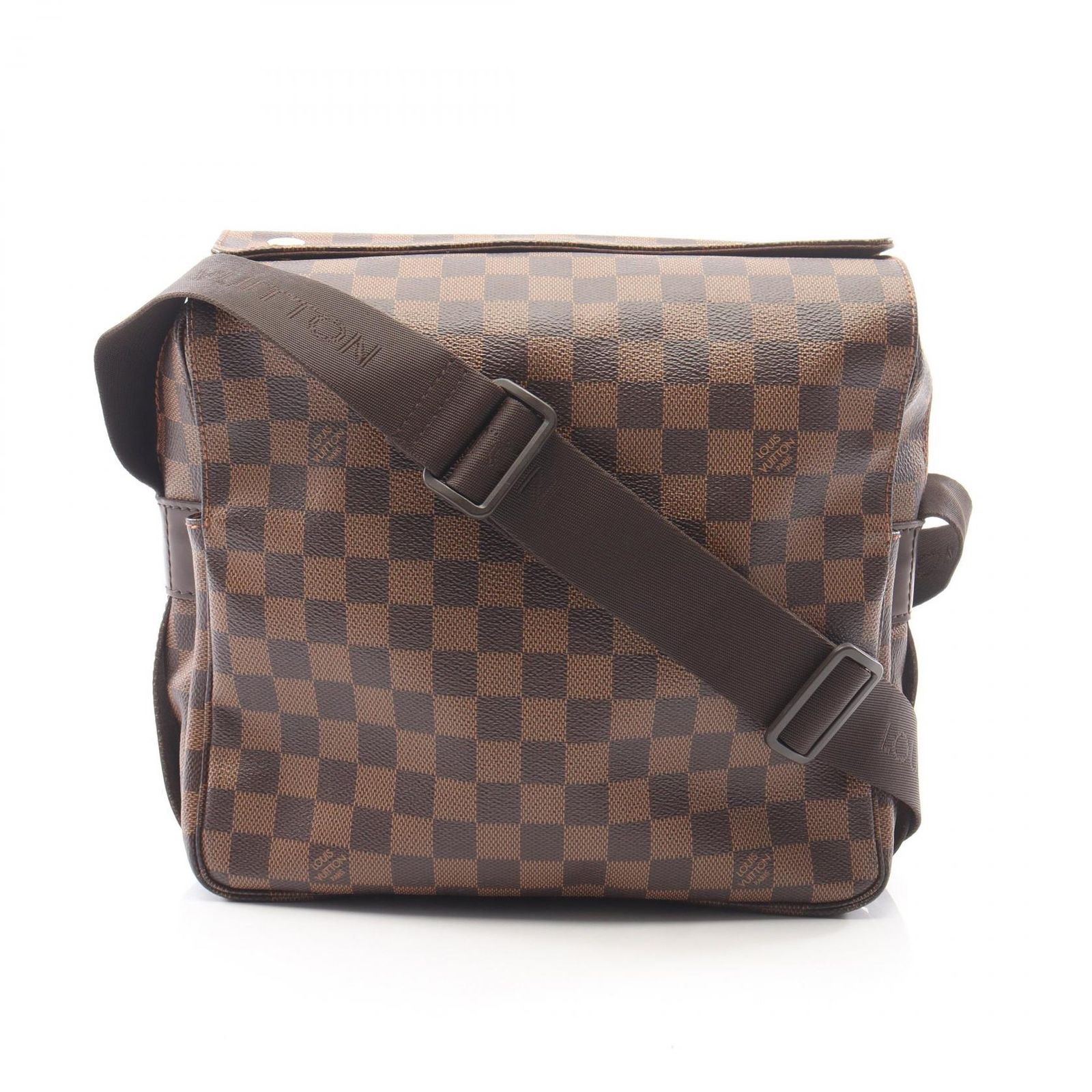 ルイ・ヴィトン LOUIS VUITTON ショルダーバッグ ナヴィグリオ ダミエエベヌ N45255 PVCコーティングキャンバス レザー ナヴィグリオ ユニセックス Used B